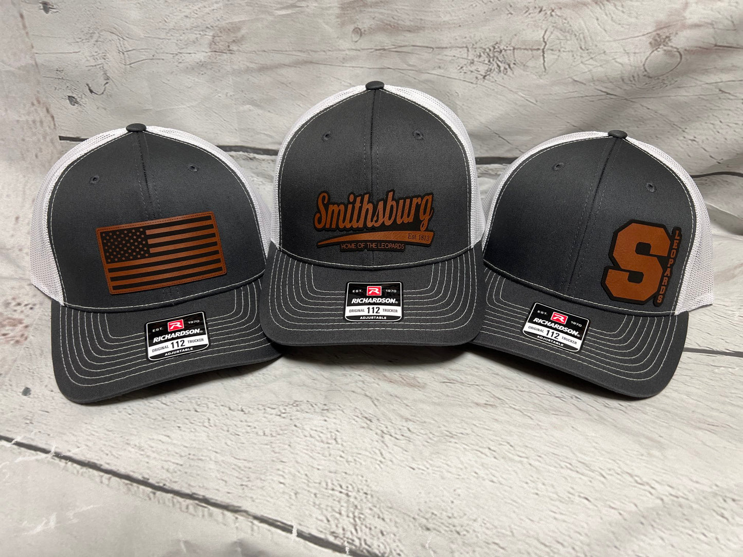 Smithsburg Hats - Charcoal/White