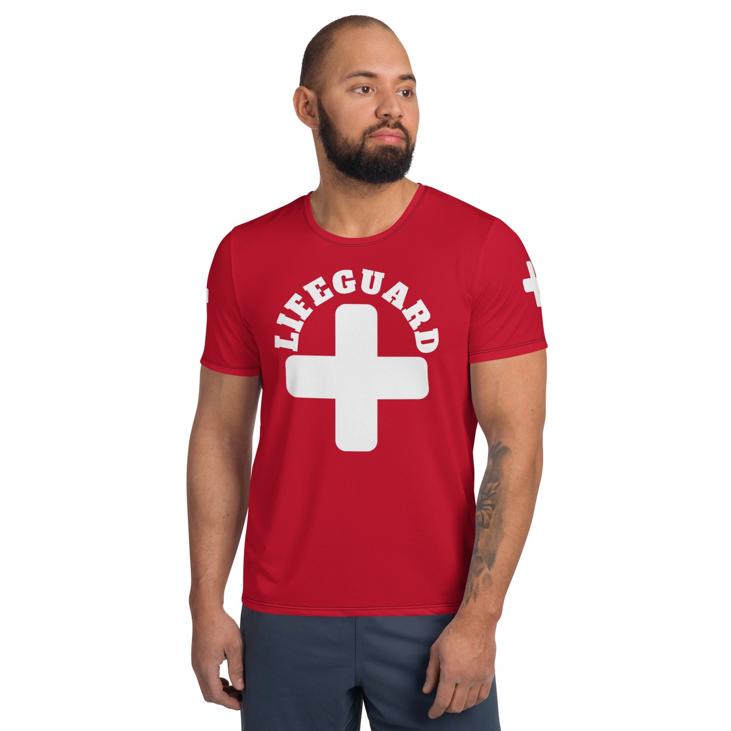 Lifeguard Swim Wear Athletic T-shirt