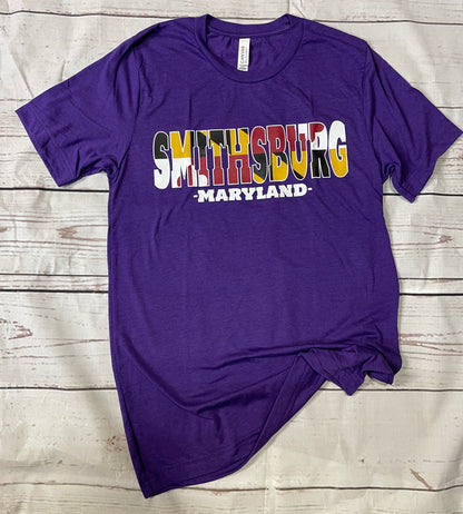 Smithsburg Maryland Flag T-Shirts