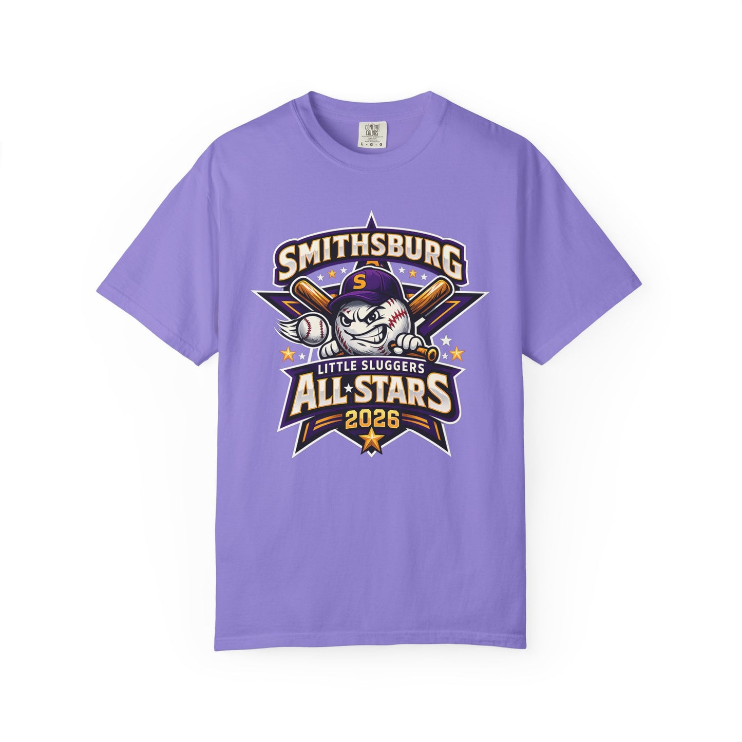 Smithsburg Little Sluggers All-Stars Unisex Garment-Dyed T-shirt