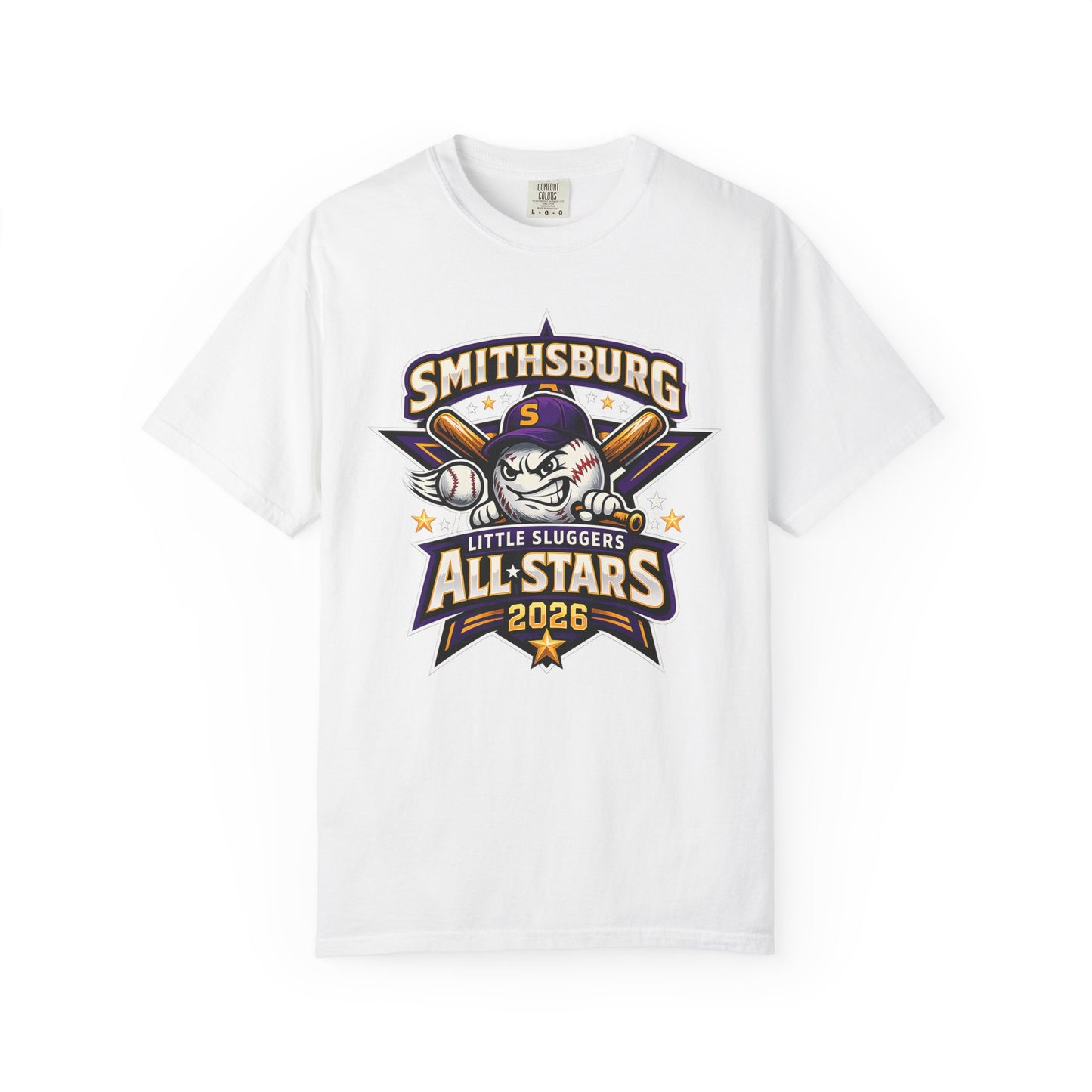 Smithsburg Little Sluggers All-Stars Unisex Garment-Dyed T-shirt