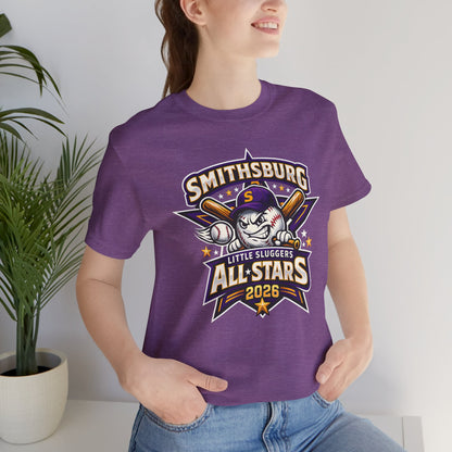 Smithsburg Little Sluggers All-Stars 2026 Bella & Canvas