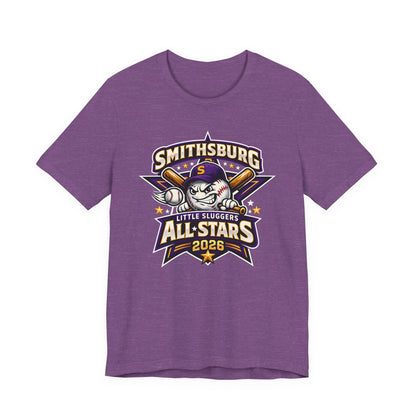 Smithsburg Little Sluggers All-Stars 2026 Bella & Canvas