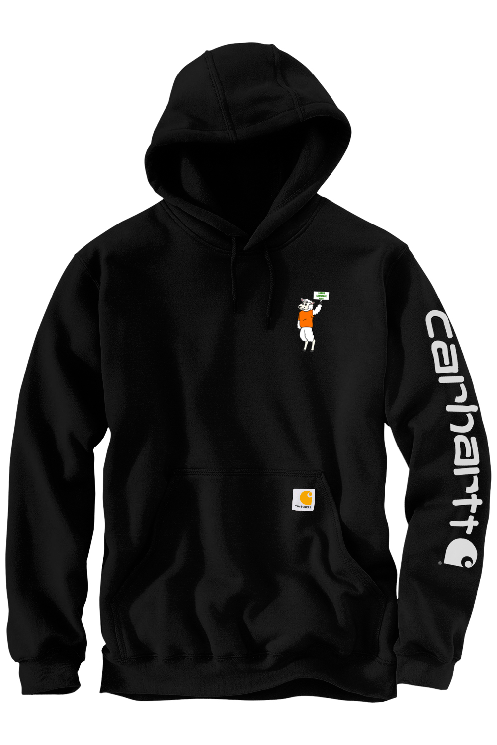 Lambs Lawncare Plus — Carhartt Midweight Hooded Logo Sweatshirt