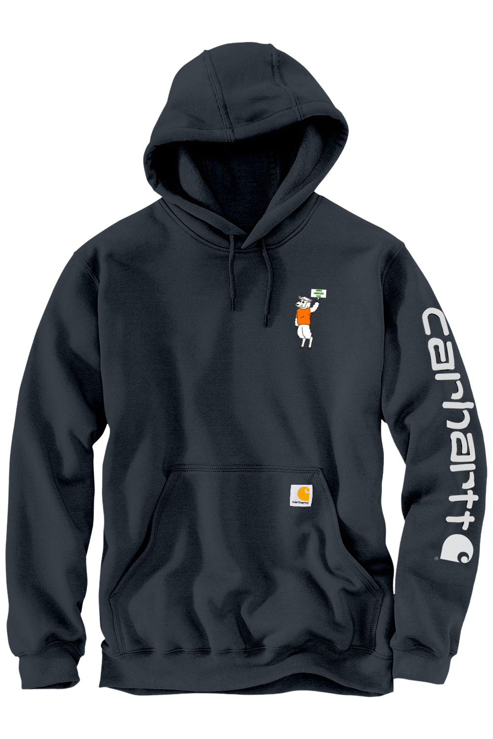 Lambs Lawncare Plus — Carhartt Midweight Hooded Logo Sweatshirt