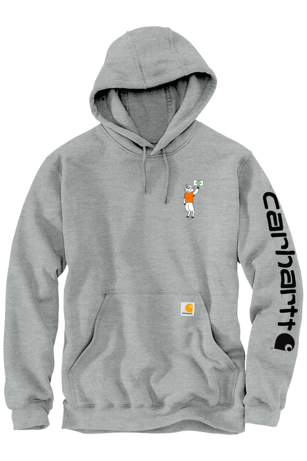 Lambs Lawncare Plus — Carhartt Midweight Hooded Logo Sweatshirt
