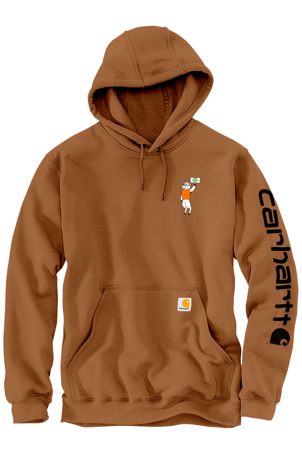 Lambs Lawncare Plus — Carhartt Midweight Hooded Logo Sweatshirt