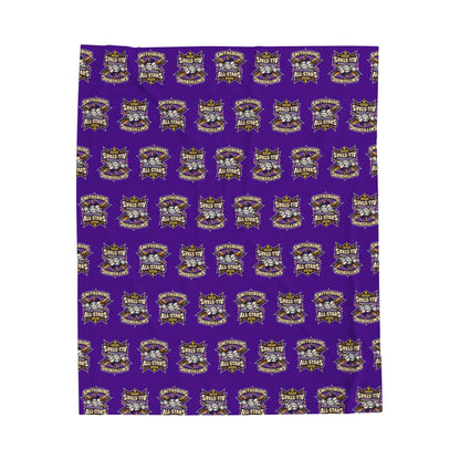Smithsburg Little Sluggers All-Stars Velveteen Throw