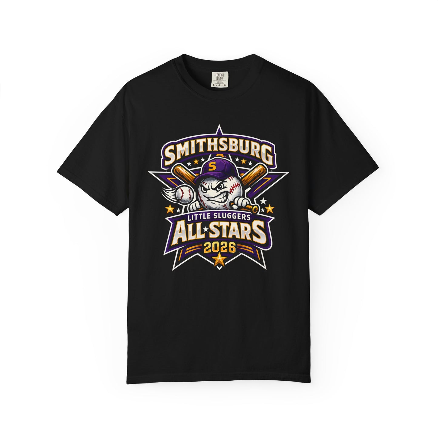 Smithsburg Little Sluggers All-Stars Unisex Garment-Dyed T-shirt