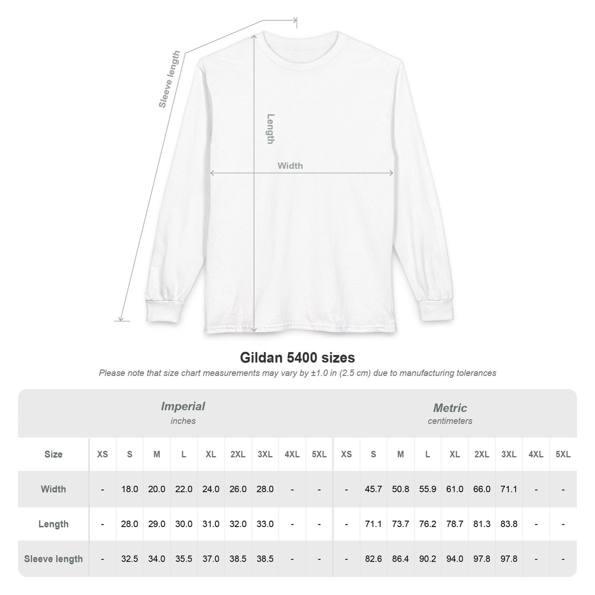 Middle Creek Unisex Long Sleeve T-Shirt