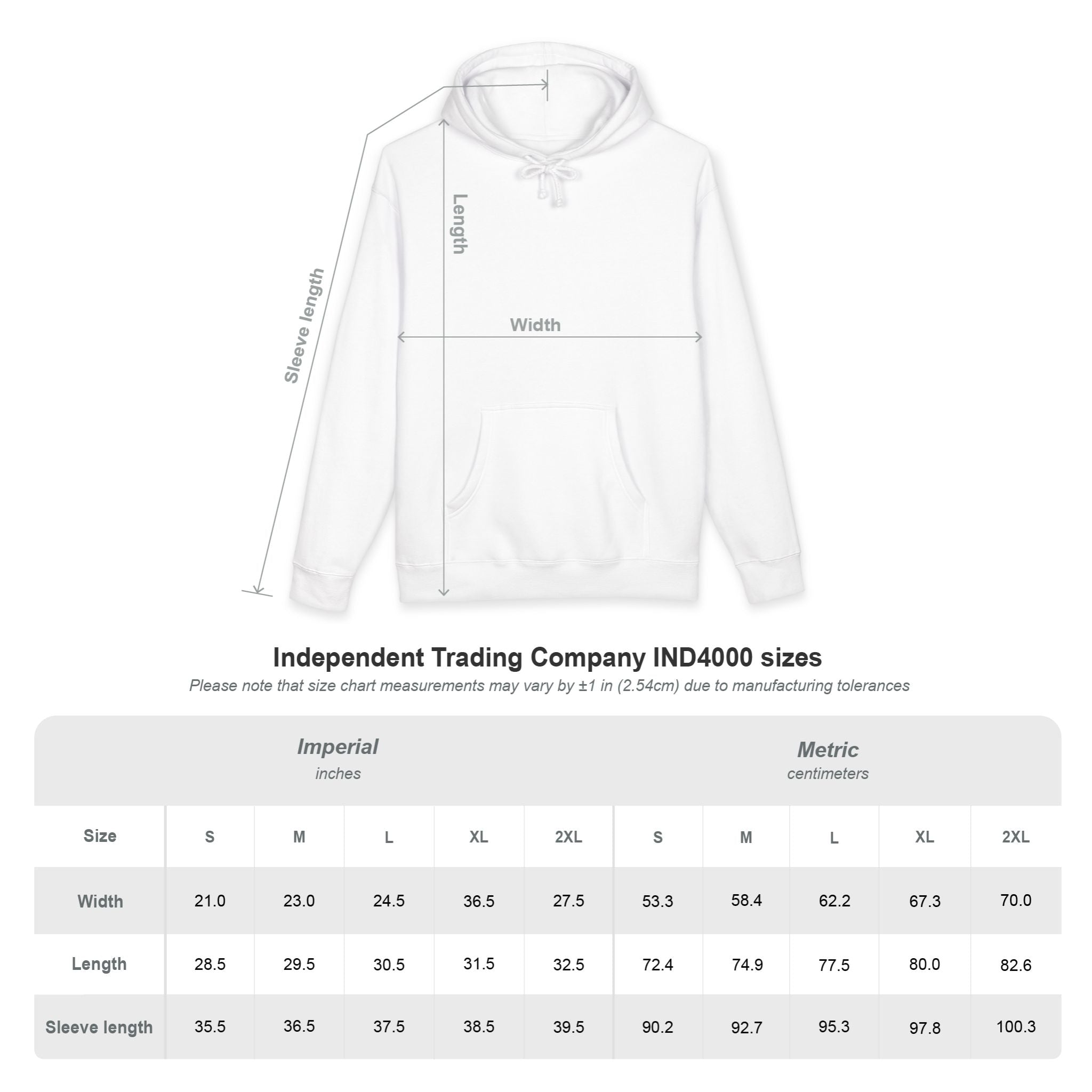 GC Heavyweight Hooded Sweatshirt