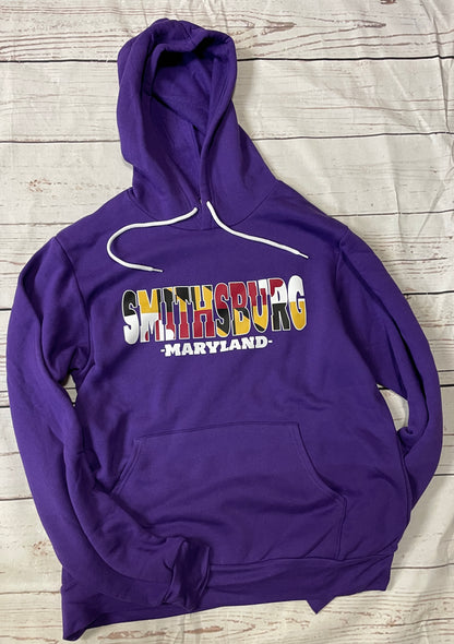 Smithsburg Maryland Flag Hoodie