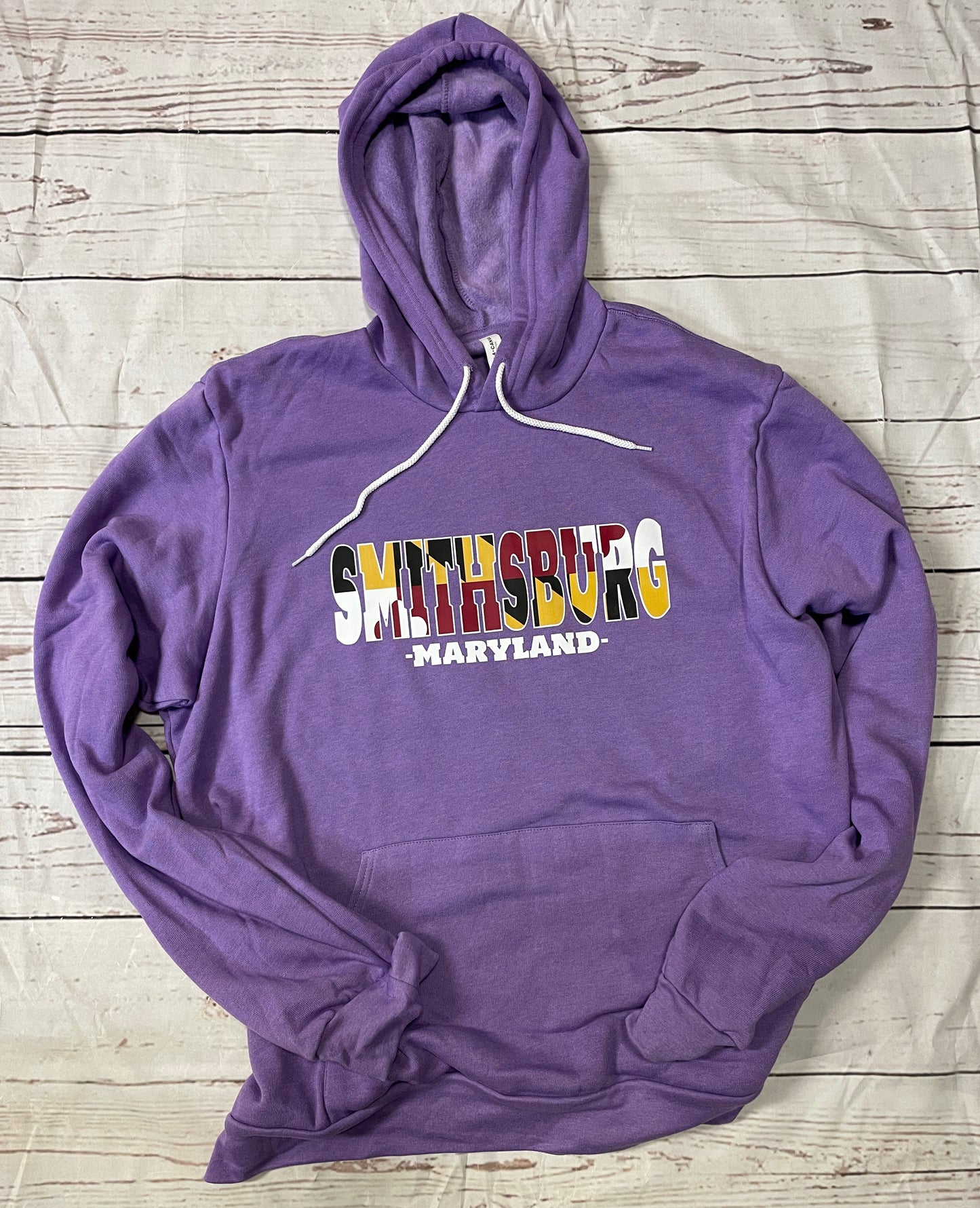 Smithsburg Maryland Flag Hoodie
