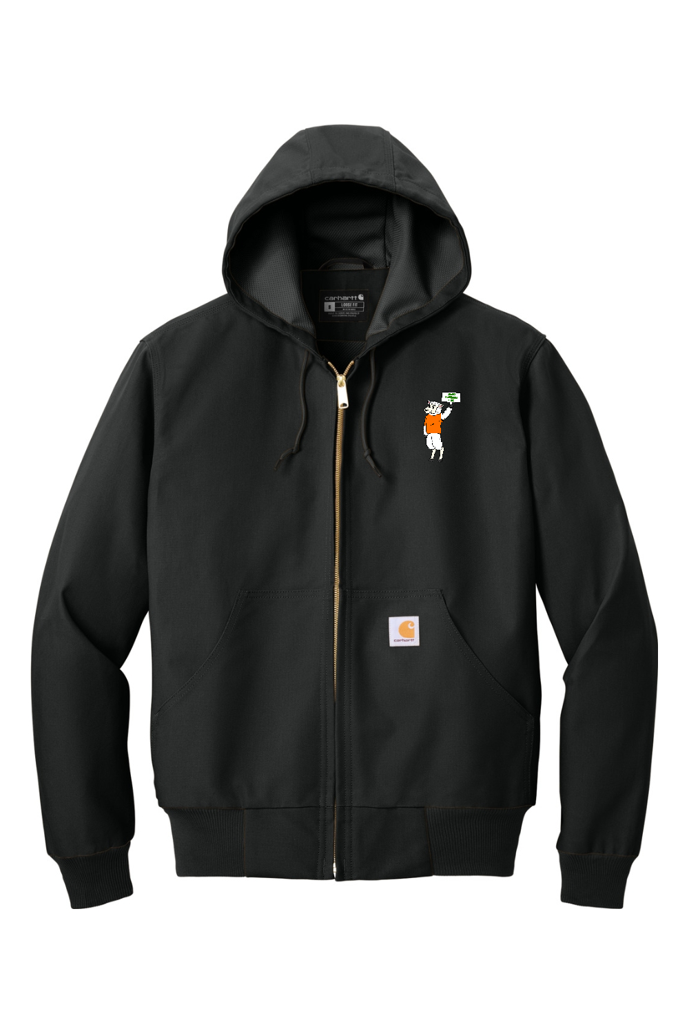 Lambs Lawncare Plus — Black — front — high-resolution mockup