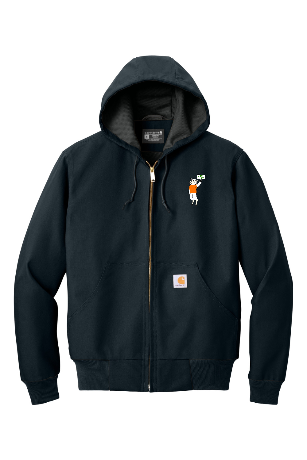 Lambs Lawncare Plus — Dark Navy — front — high-resolution mockup