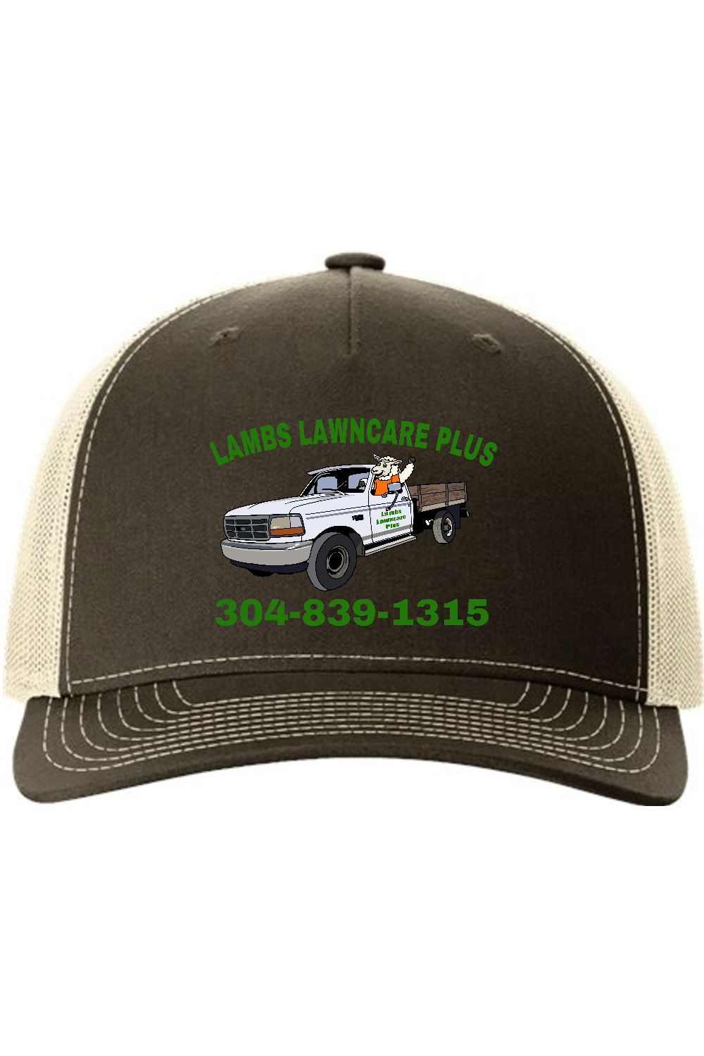 Lambs Lawncare Plus — Chocolate Chip/ Birch — front — high-resolution mockup