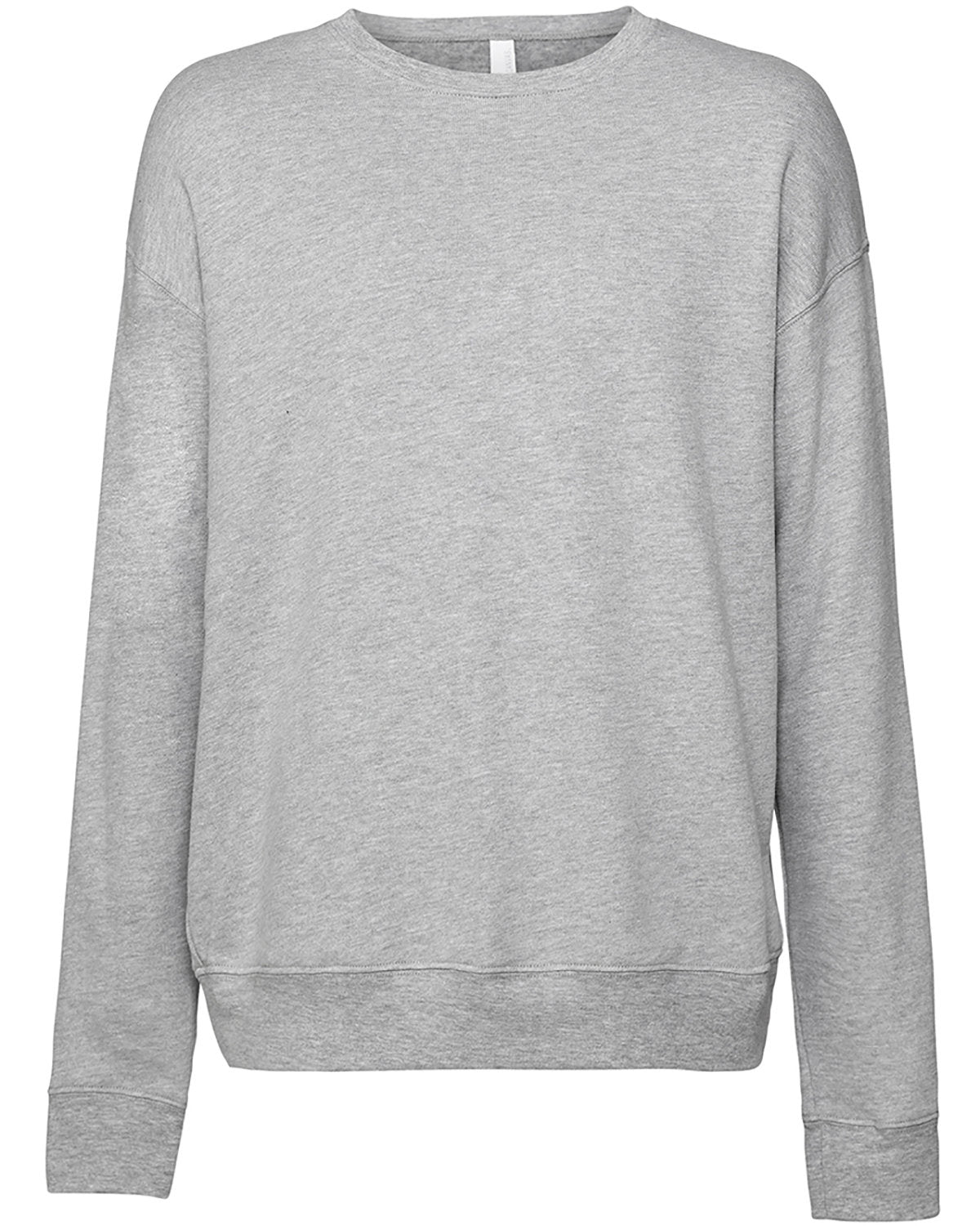 Bella + Canvas Unisex Drop Shoulder Fleece Crew Neck Sweatshirt