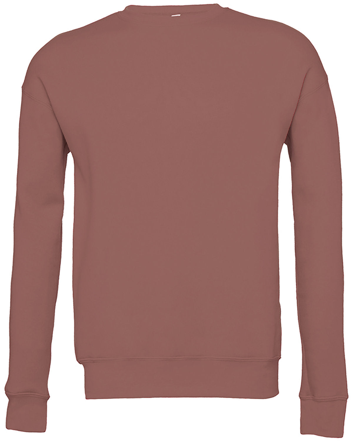 Bella + Canvas Unisex Drop Shoulder Fleece Crew Neck Sweatshirt