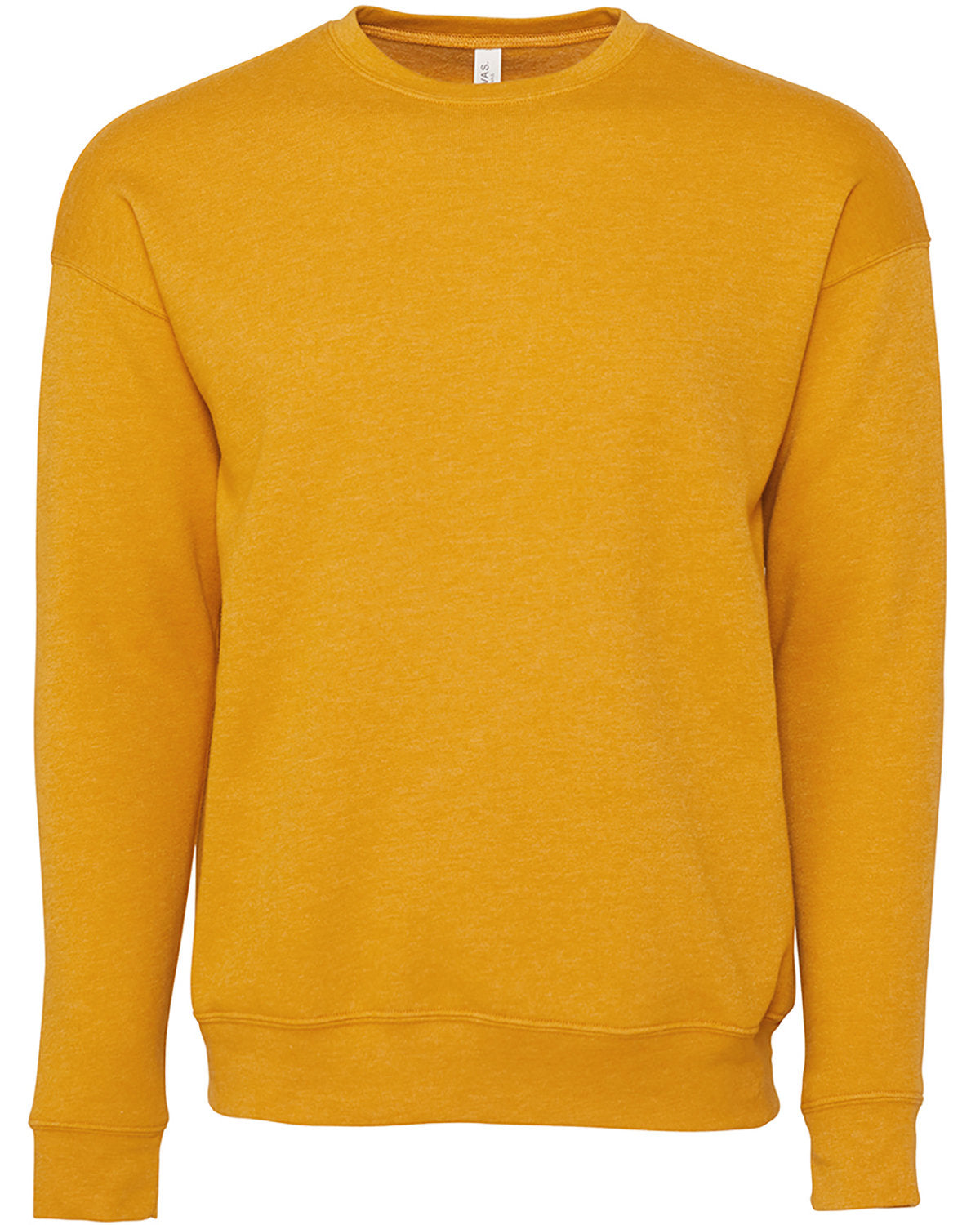 Bella + Canvas Unisex Drop Shoulder Fleece Crew Neck Sweatshirt