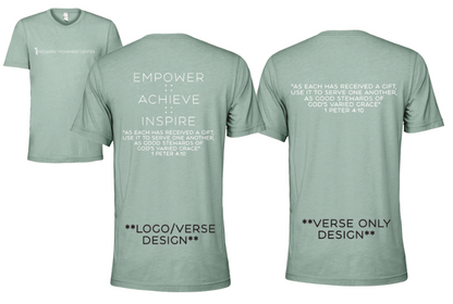 1 Peter 4:10 PMC Verse Shirt with Two Designs *Select Design**