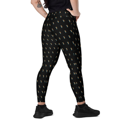 PMC Leggings with pockets - Black