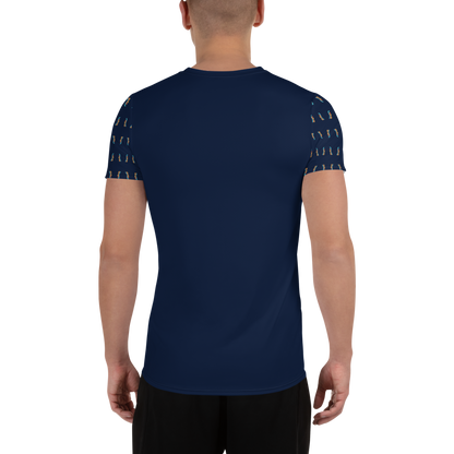 Unisex Swim Wear Athletic T-shirt - Navy
