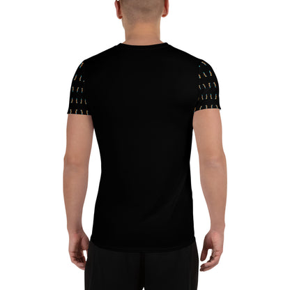 Unisex Swim Wear Athletic T-shirt - Black