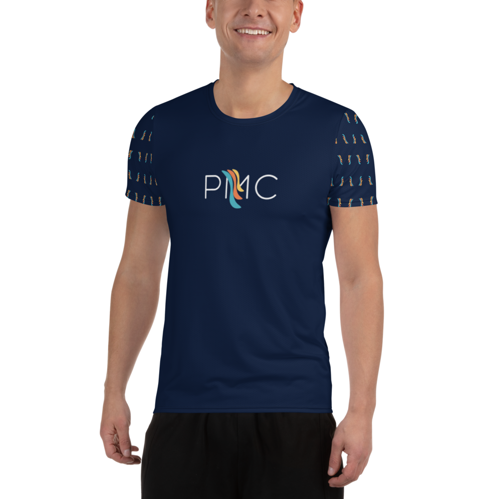Unisex Swim Wear Athletic T-shirt - Navy