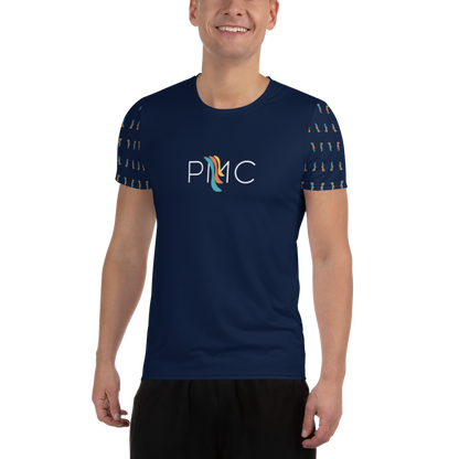 Unisex Swim Wear Athletic T-shirt - Navy