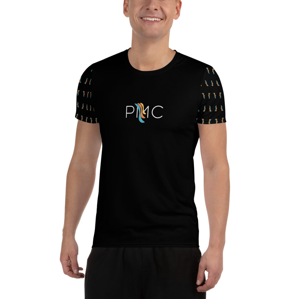 Unisex Swim Wear Athletic T-shirt - Black