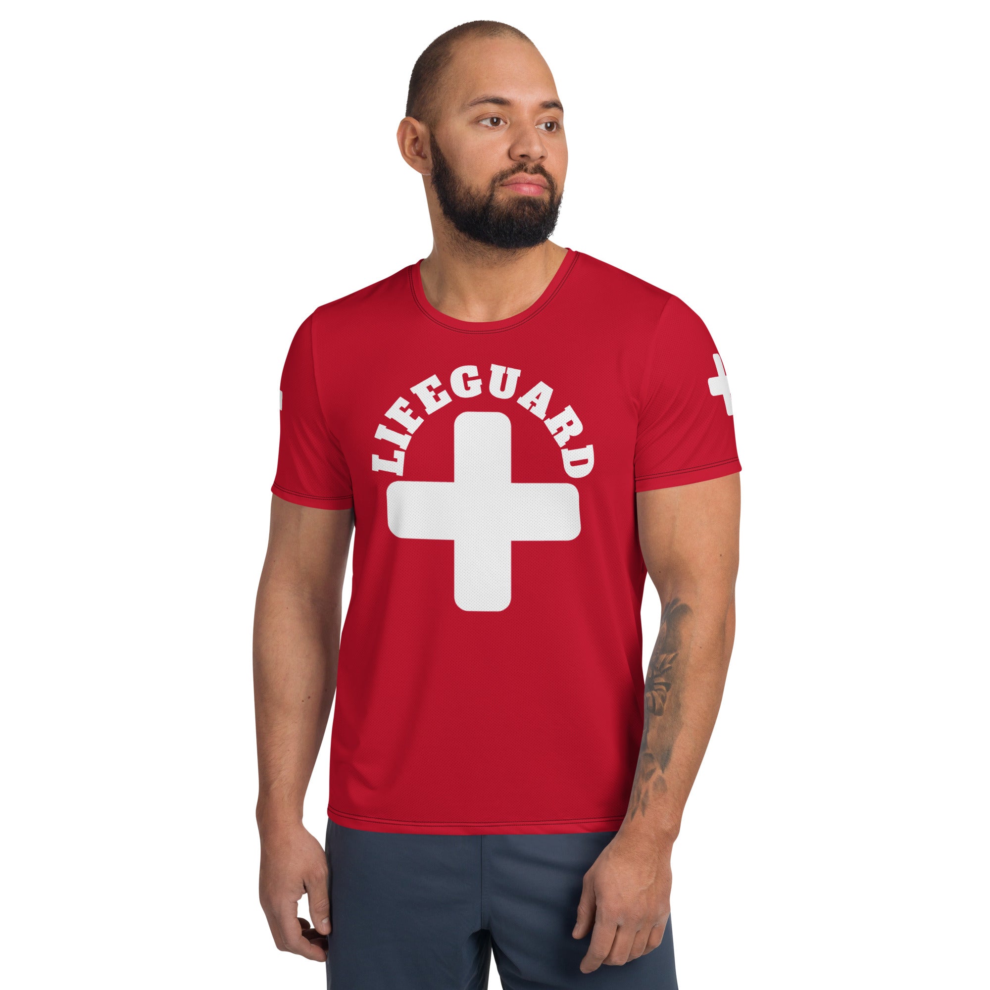 Lifeguard Swim Wear Athletic T-shirt