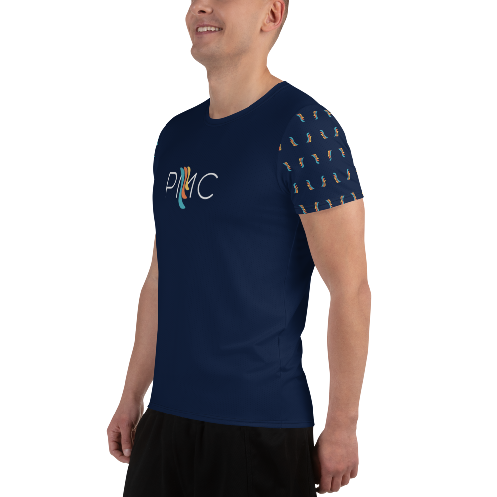 Unisex Swim Wear Athletic T-shirt - Navy