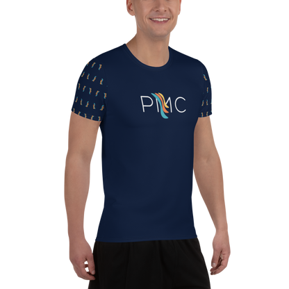 Unisex Swim Wear Athletic T-shirt - Navy