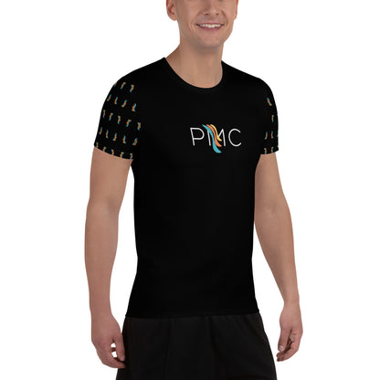 Unisex Swim Wear Athletic T-shirt - Black