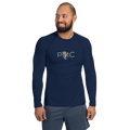 Unisex Long Sleeve Rash Guard - Navy