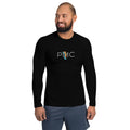 Unisex Long Sleeve Rash Guard - Black